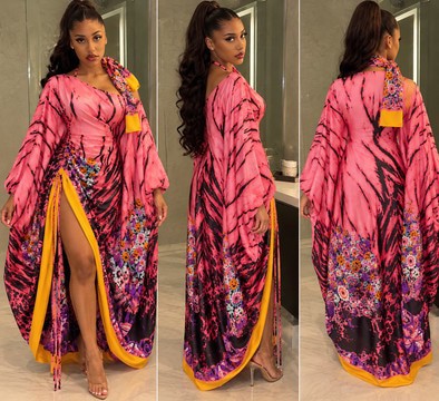 Kaftan Amari rose