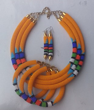 Collier / collier de perles / collier africain / cadeau pour elle / collier africain / perles zoulou