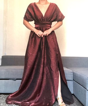 Robe convertible bordeaux