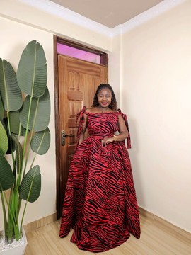 Off-Shoulder Maxi dress
