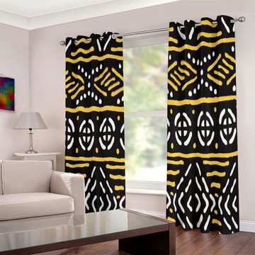 Cultural Unique Bath Mat White and Black Bathroom Rug (LARGER SIZES AVAILABLE)