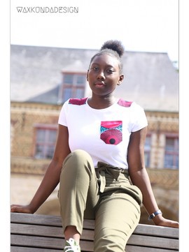 Girl's "Target" fitted T-shirt