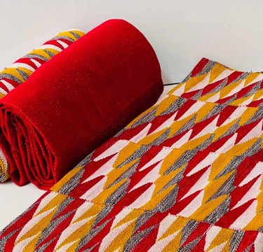 Kente_Ashanti Bonwire Kente -Hand woven