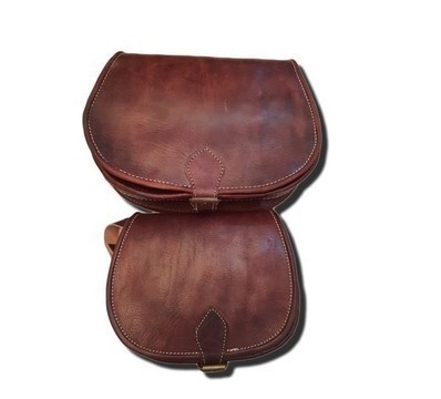 BIG SALE! Set of two Genuine leather bags with shoulder strap for Women