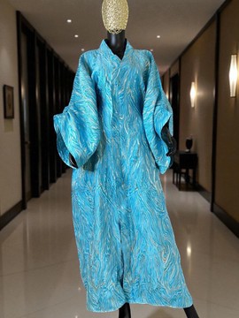 Robe kaftan, robe de mariée, robe longue d’inspiration africaine