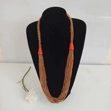 En vente collier de perles marron africain | Collier Maasai | Élégant | Cadeau pour elle | Masai Mara