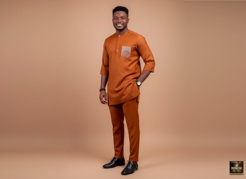 Adewale two-piece kaftan