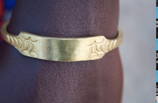 Adjustable Bronze Bracelet Man-Woman