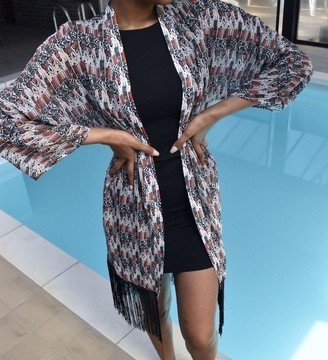 Pepele 2.0 fringed top