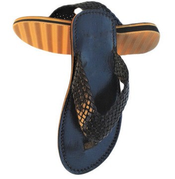 BIG SALE! Genuine Leather Sandals Simply and Pratical Handmade By Cuiroma Craftsmen in Morocco