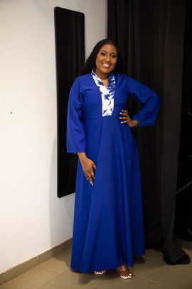Robe Anaïs bleu