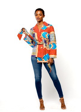 Ankara Blazer
