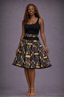Skirt out of Africa - Bogolan