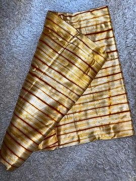 4 Yards Adire Silk Fabric, Nigeria Tribal Dashiki, Nigerian Wedding Dress, Adire Tie Dye Fabric