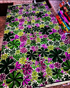Gbami 6yards ankara wax, pure cotton
