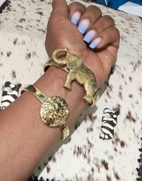 African jewellery, Big 5 bracelets, bulk bracelets, brass bracelets, adjustable bracelets.