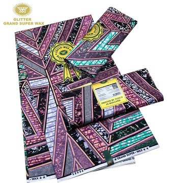 Grand Glitter Super wax Vlisco/Ankara wax/ Ankara Print