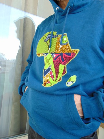Sweat-shirt -  UNISEXE Wax taille 2XL