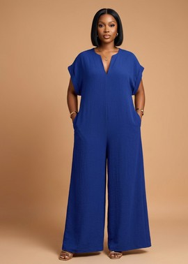 The Cobalt Blue Jumpsuit