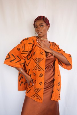 Sundance Bogolan Cloak