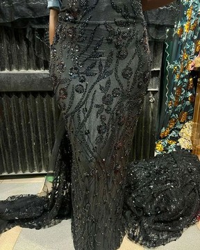Beaded Lace fabric for women, women lace fabric, lace , lace fabrics (5 yards )