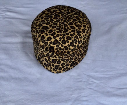 Leopard/Cheetah Print Velvet Cap, Hausa Cap, Igbo Cap, Furry Hat, African Mens Hat