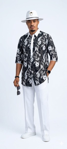 Classic wear with kaftan and trouser