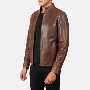 jacket en cuir original de très haut de gamme