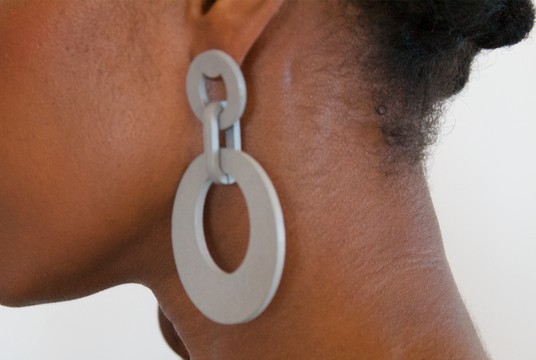Boucles d'oreilles " Chainée"