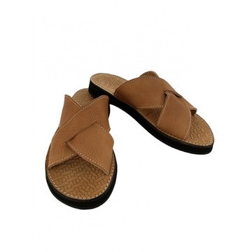 Men's sandal in genuine leather