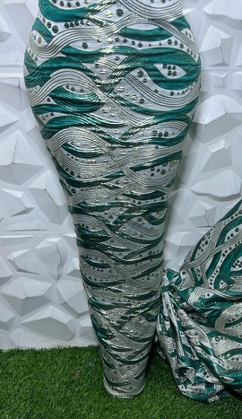 Metallic Shimmer Floral Jacquard Cloque/  3D Designer Brocade/ Quality Costume Drapery Crafts