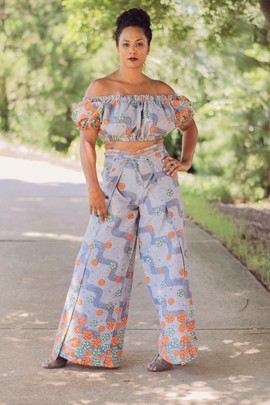 Ankara Two Piece Set