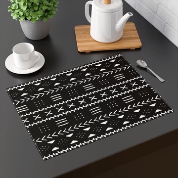 (TWO PIECES) African Placemat Tribal Print (MORE SIZES AVAILABLE)