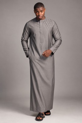 Men's Grey thobe