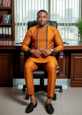 Men's Kaftan / African Men's Outfit / 2-Piece Set / Senator Suit / Wedding Suit