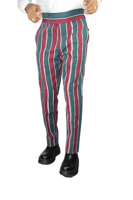 Green and Red Ankara Pants, Colorful Denim Pants, Mens Clothing, Men Wear