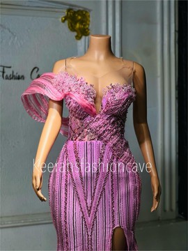 Wedding embellished dress, prom dress, formal graduation dress, evening gowns