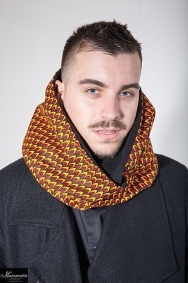 Snood Scarf-Mixed "Kemit"