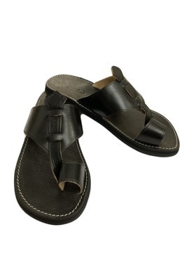 Men's sandal in genuine leather