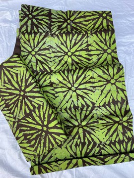 African Adire Batik / Handmade Batik / Ankara Fabric / 100% Cotton Fabric