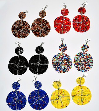 Wholesale African Earrings – Assorted Cultural Designs