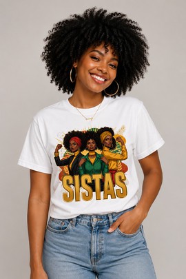 T-shirt - "SISTAS Empowerment | Black Girl Magic"