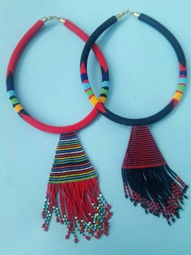 African women necklace/Zulu necklaces/ maasai necklace/ African chain