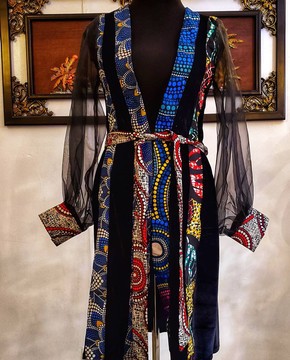 Zaza Mid-Length Kimono| Women's Clothing| Plus Size| Wedding/Special occasions| Plus Size