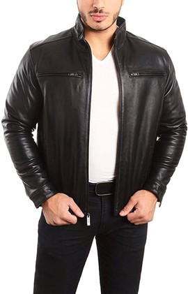 jacket en cuir original de très haut de gamme