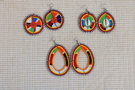 Wholesale earrings, Maasai earrings, African Beaded earrings, Tribal earrings, Boho earrings