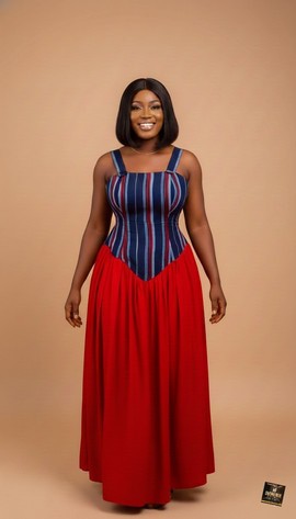 Adetutu Corset Maxi Dress
