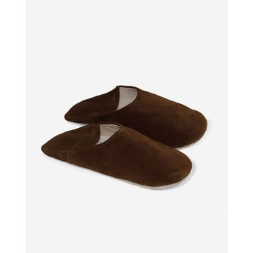 Ballerine en cuir véritable fait main