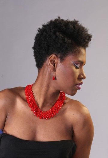 Crystal necklace "Cristéla"