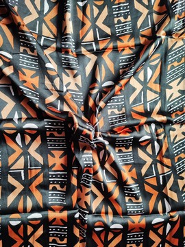 bogolan silk fabric silk version